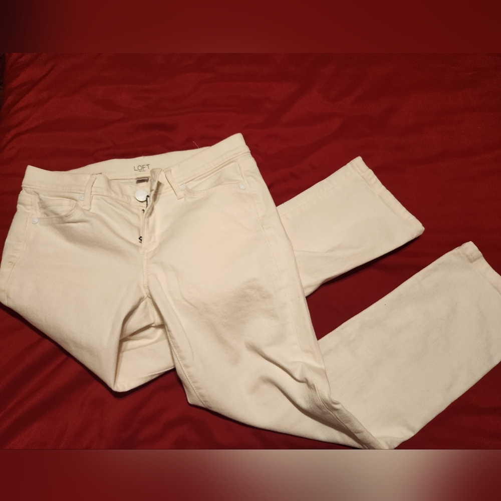 White Denim Jeans